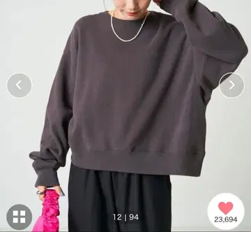 FREAK'S STORE 한정판 헤비웨이트 숏 빅 맨투맨