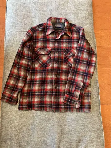 PENDLETON 옴브레 체크 보드 셔츠 M