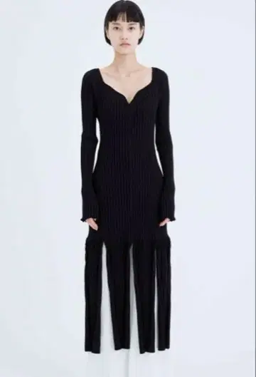 FETICO RIB KNIT SLIT DRESS size 1
