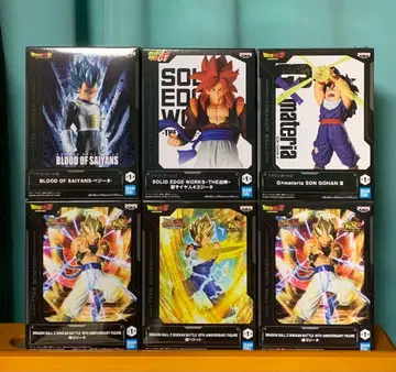 [미개봉] 드래곤볼 피규어 5종 6체 세트