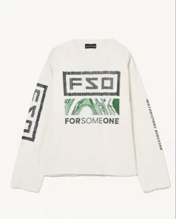 FOR SOMEONE 롱슬리브 티셔츠