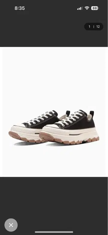 CONVERSE ALL STAR TREKWAVE OX 블랙