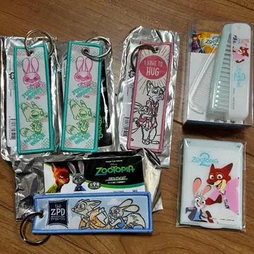 [가격 인하!] 주토피아2 캐릭터 굿즈 세트