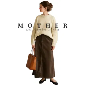 [ 컨디션 최상 ] MOTHER 맥시 길이 코듀로이 스커트 27 컷오프