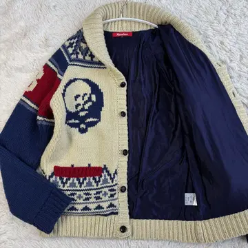 러셀노 숄카라 가디건 두꺼운 원단 방풍 골프웨어