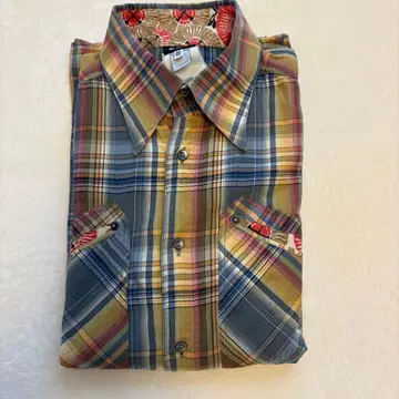 D&G 체크 무늬 셔츠 36/50