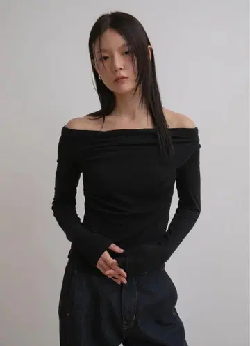 OHOTORO 2way Shirring T-Shirt