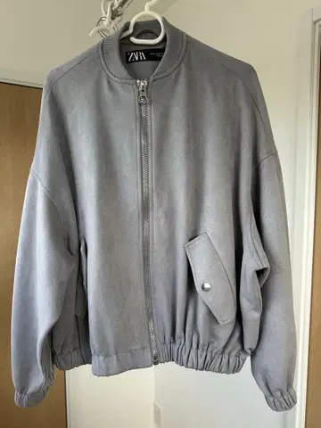 ZARA 그레이 점퍼 XS