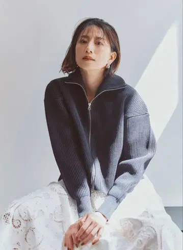 MOTHER ZIP KNIT CARDIGAN 미사용 새상품