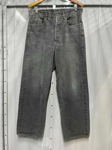 블럼스 블랙 데님 루트 재고 blurhms