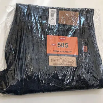 EDWIN 505 와이드 스트레이트 데님 36