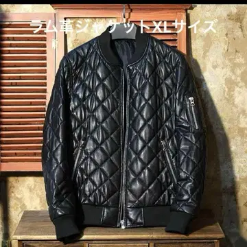 램 가죽 자켓 레더 자켓 램 자켓 XL 사이즈