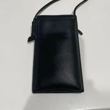 새상품급 천연 가죽 숄더백 블랙