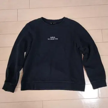 A.P.C 아페쎄 트레이닝복 맨투맨 블랙