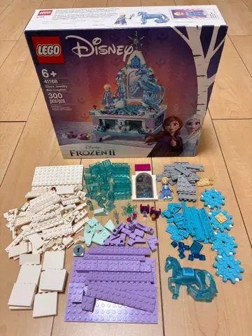 레고 디즈니 안나와 엘사 박스 없음 2500엔 엘사 쥬얼리 박스 블록