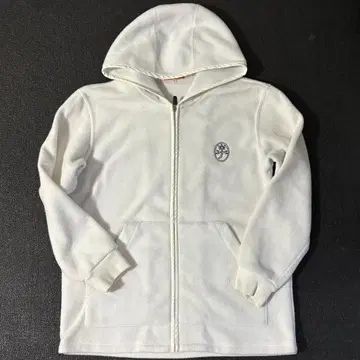 CASTELBAJAC 플리스 후드티 화이트