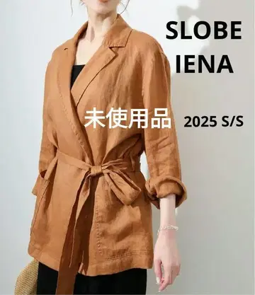 2025년 S/S 미사용 슬로브 이에나 린넨 자켓