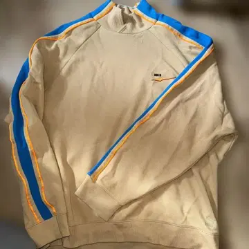 ADER 베이지 스트라이프 트레이닝복 L