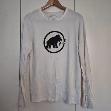 MAMMUT 긴팔 티셔츠 M 화이트