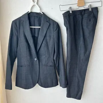 THE SUIT COMPANY she 팬츠 수트 체크