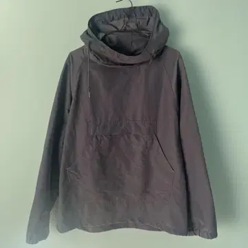 REMILLA 후드 부착 그레이 나일론 자켓 large