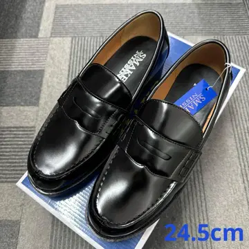 [새상품] 학생 신발 1010BL/24.5cm 남성용 로퍼