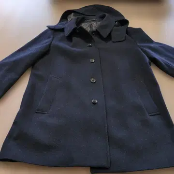 GU 네이비 울 피코트 L 사이즈