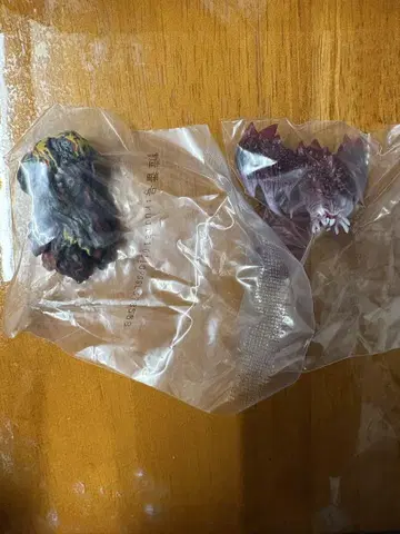 제일복권 고질라 괴수난무 E상 몬스터 헤드 마그넷 2종 세트