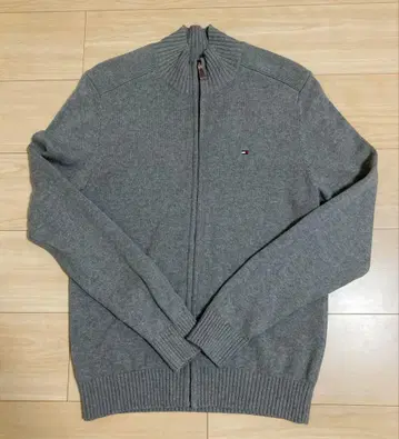 TOMMY HILFIGER 타미힐피거 니트 집업 가디건