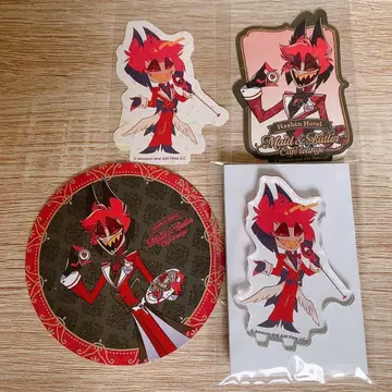 [배송비 포함] 해즈빈 호텔 애니메이트 카페 알래스터 묶음 판매