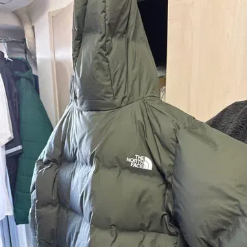 THE NORTH FACE 후드 부착 다운 자켓
