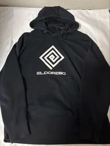 ELDORESO 엘도레소 블랙 후드티 M 사이즈
