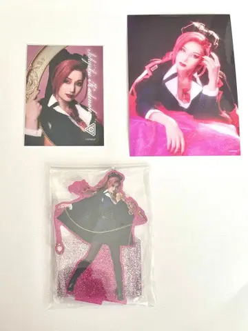 힙스테 칸게유코지 무화과 브로마이드 & 클리어 카드 & 아크릴 스탠드