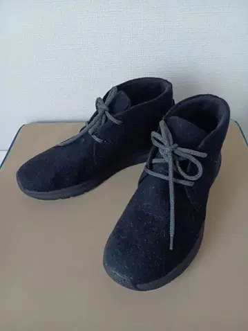 THE NORTH FACE 블랙 울 방수 하이컷 부츠