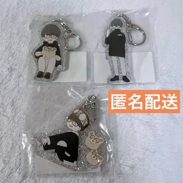 하나에 나츠키 빌레반 콜라보 아크릴 키링 3개 세트