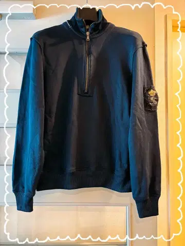 D&G 네이비 하프 지퍼 맨투맨 돌체앤가바나