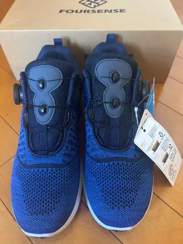 FOURSENSE BOA 시스템 스포츠 슈즈 네이비 다이얼식