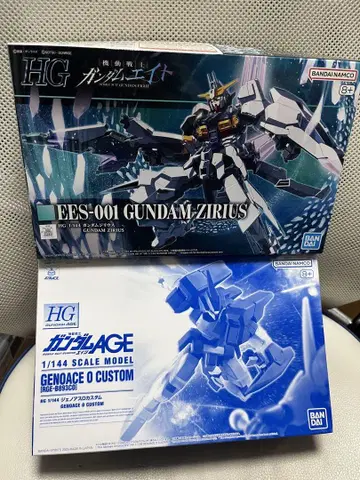 HG 건담 지리우스 제노아스 O 커스텀 세트 판매 미사용