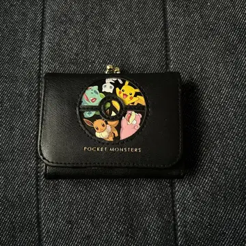 포켓몬 컴팩트 지갑 클래시컬 블랙