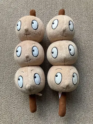 3 형제 봉제 인형 2개 세트
