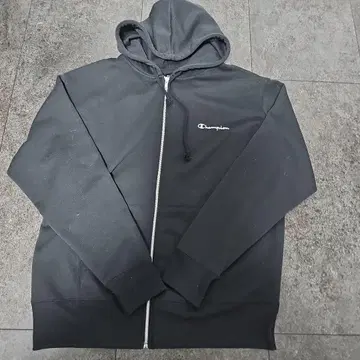 Champion 챔피온 블랙 후드티 XL