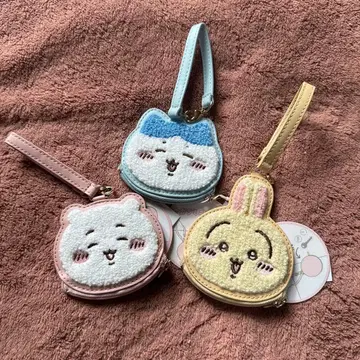 치이카와(먼작귀) 새상품 오카오 사가라 미니 파우치 (3개 세트)