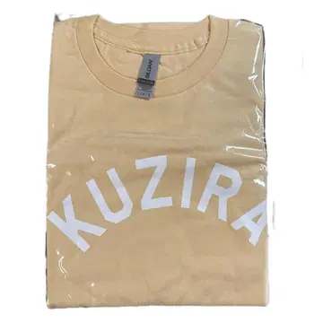 KUZIRA OFFICIAL LOGO TEE 티셔츠 V 골드 L