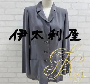 새상품급 이타리야 그레이 테일러드 자켓 3버튼