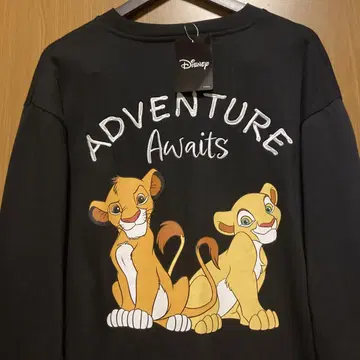 라이온킹 트레이닝복 맨투맨 롱티셔츠 LIONKING 심바