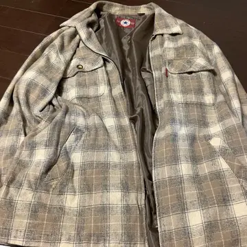 CONVERSE 체크 무늬 자켓