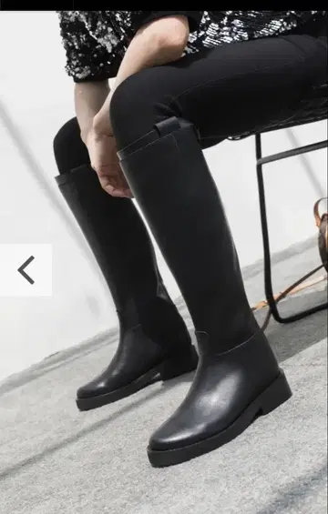 벨트 달린 롱 부츠
