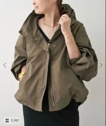 Deuxieme Classe WASHED STAND ZIP 블루종