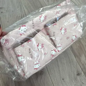 [ 미사용 새상품 ] 시마무라 헬로키티 칸막이 포함 보관 케이스