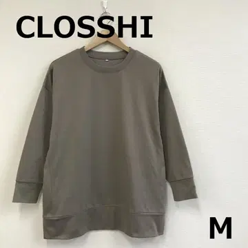 A1028B07 [CLOSSHI] 속기모 빅 실루엣 맨투맨